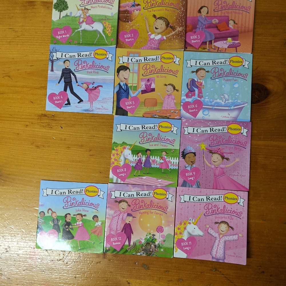 Pinkalicious book set